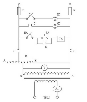 大電流發生器工作原理圖
