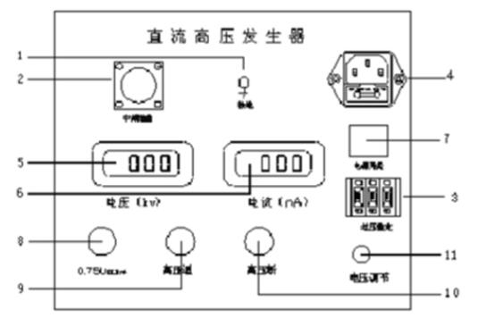 直流高壓發生器的作用和組成結構